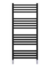 łazienkowy Grzejnik Radox QUEBIS FLAT profil prostokątny kolor czarny